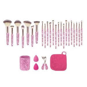 Heartstopper glitz & glam rhinestone bling makeup brush gift set